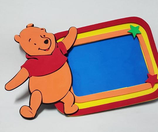 Porta Retrato Pooh 03 Unidades